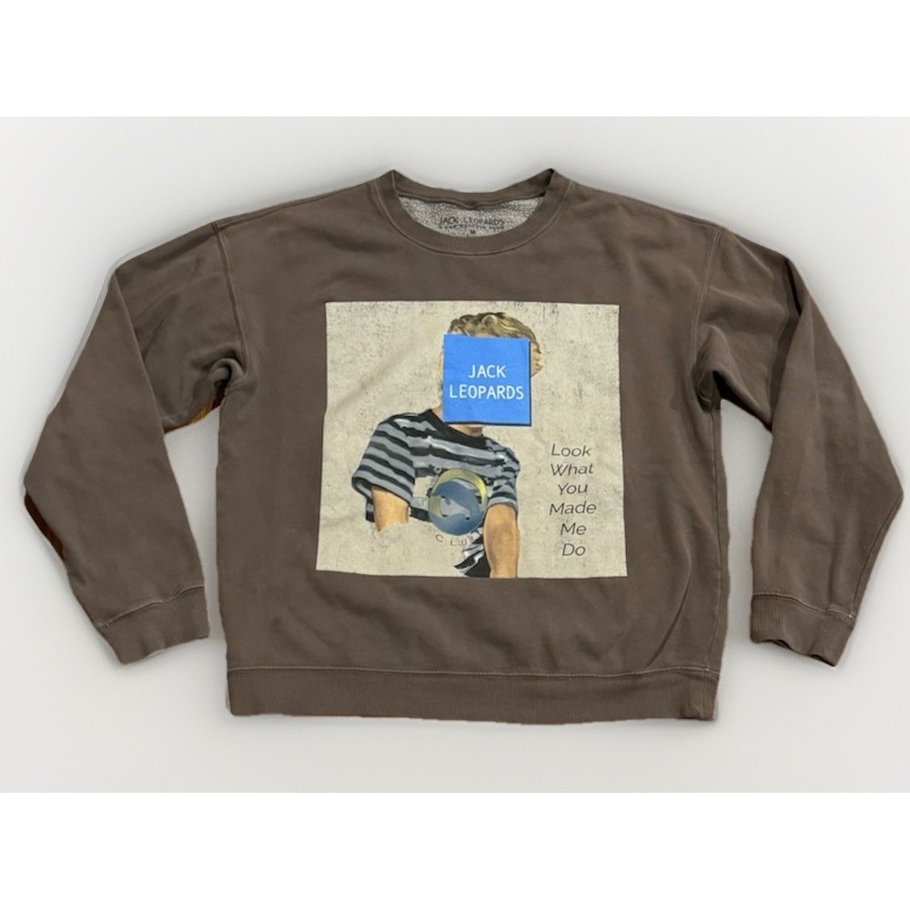 Taylor Swift Jack Leopards Dolphin Club LWYMMD Tour Sweatshirt M Rare